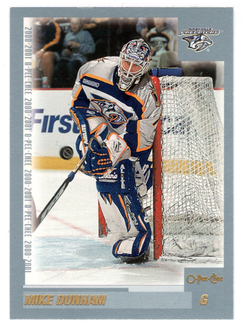 Mike Dunham - Nashville Predators (NHL Hockey Card) 2000-01 O-Pee-Chee # 102 Mint