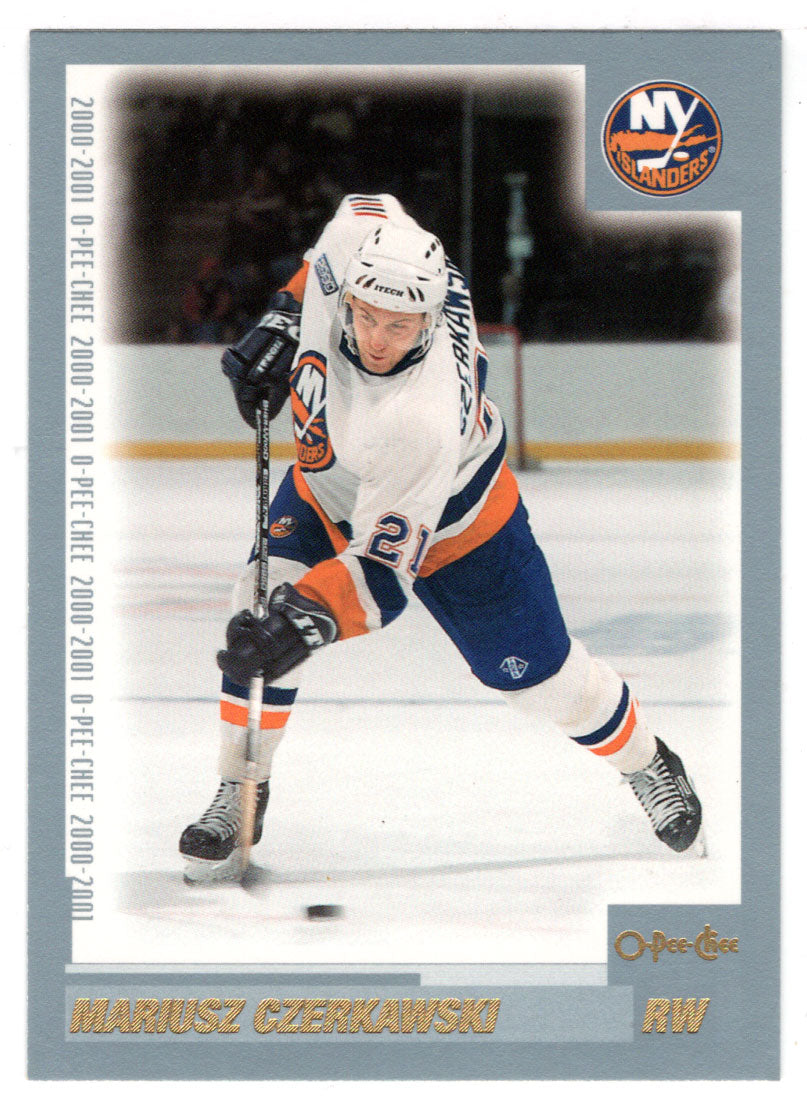Mariusz Czerkawski - New York Islanders (NHL Hockey Card) 2000-01 O-Pee-Chee # 114 Mint