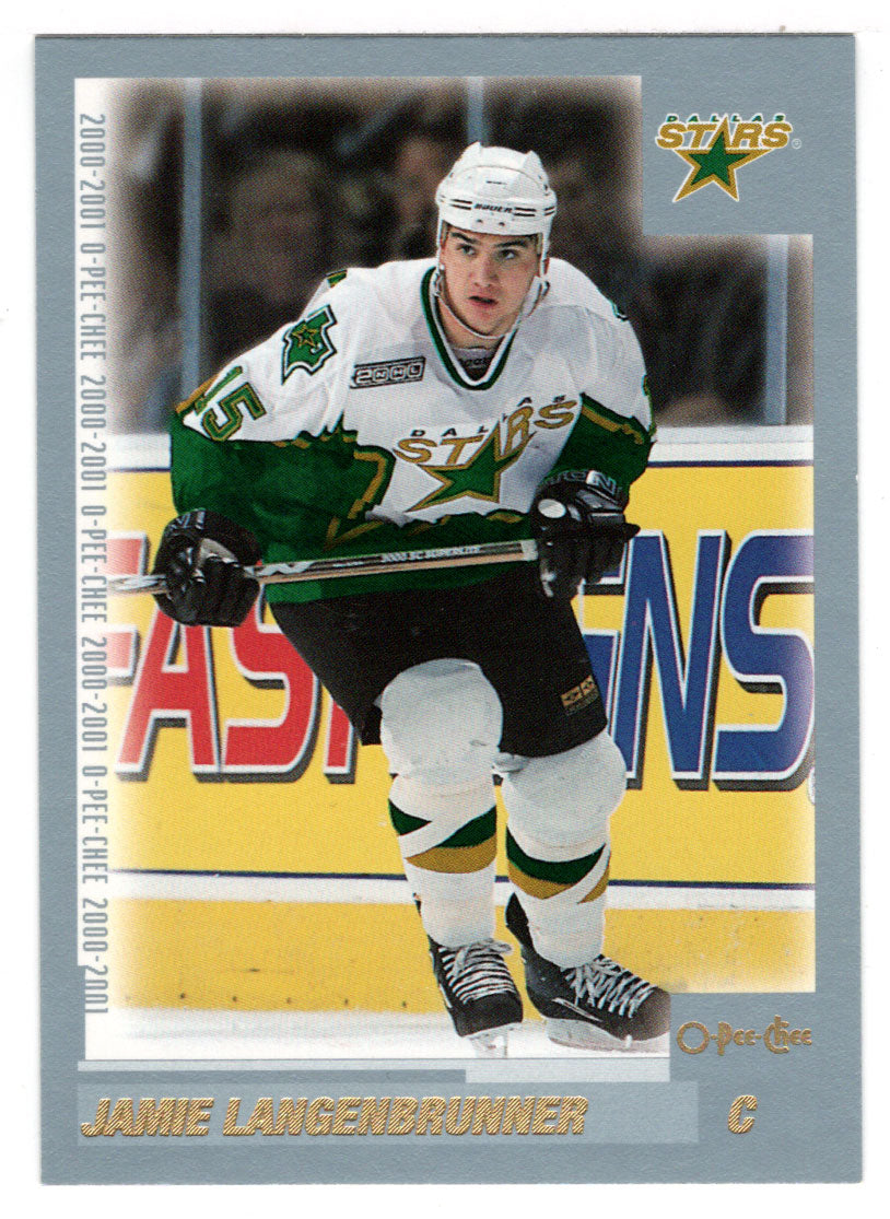 Jamie Langenbrunner - Dallas Stars (NHL Hockey Card) 2000-01 O-Pee-Chee # 118 Mint