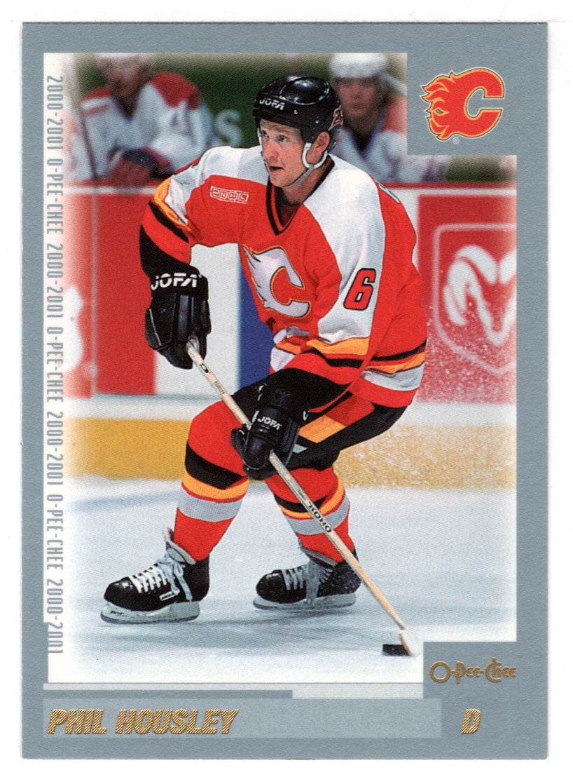 Phil Housley - Calgary Flames (NHL Hockey Card) 2000-01 O-Pee-Chee # 120 Mint