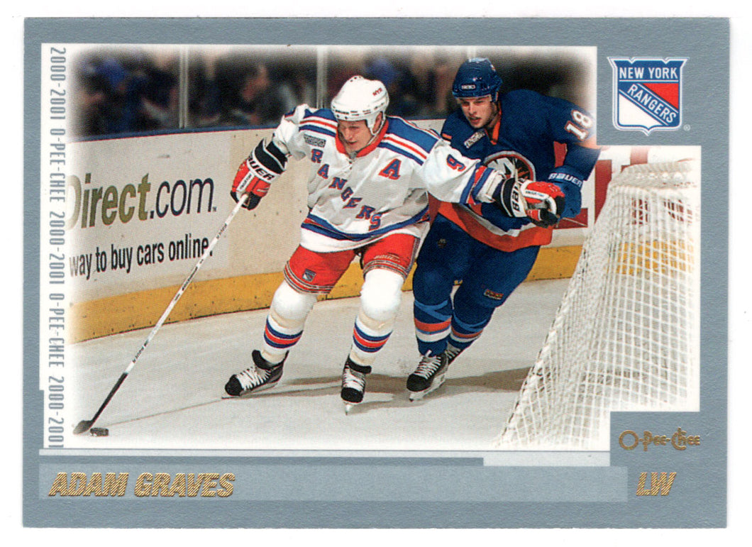 Adam Graves - New York Rangers (NHL Hockey Card) 2000-01 O-Pee-Chee # 174 Mint