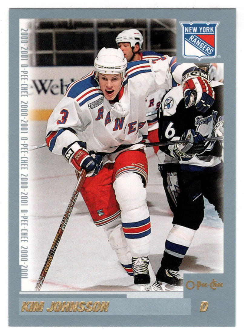 Kim Johnsson - New York Rangers (NHL Hockey Card) 2000-01 O-Pee-Chee # 227 Mint