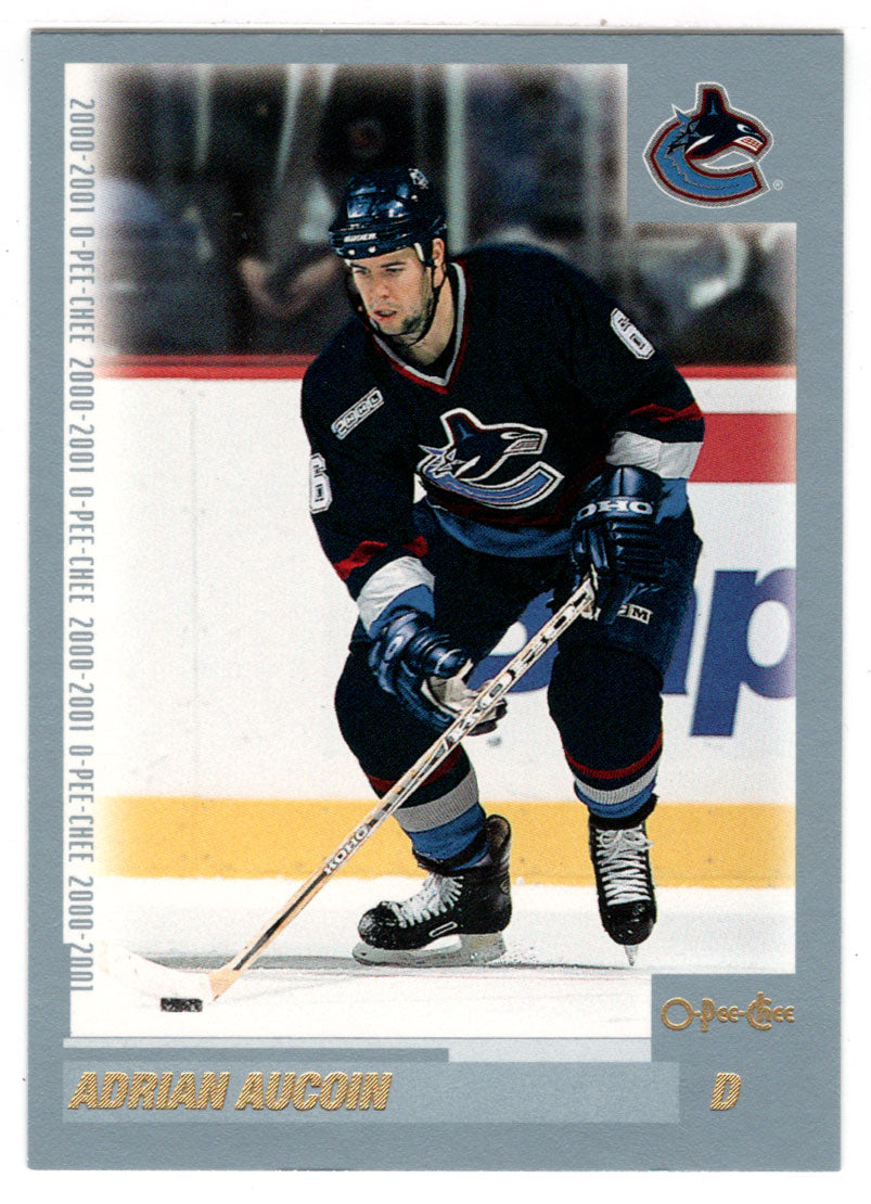 Adrian Aucoin - Vancouver Canucks (NHL Hockey Card) 2000-01 O-Pee-Chee # 269 Mint