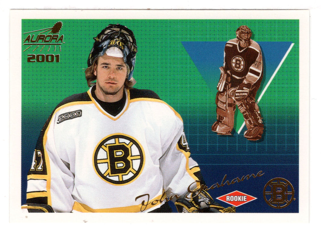 John Grahame - Boston Bruins (NHL Hockey Card) 2000-01 Pacific Aurora # 13 Mint