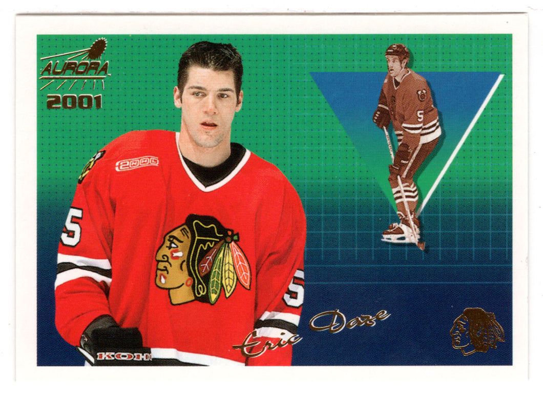 Eric Daze - Chicago Blackhawks (NHL Hockey Card) 2000-01 Pacific Aurora # 32 Mint