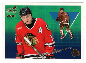 Alexei Zhamnov - Chicago Blackhawks (NHL Hockey Card) 2000-01 Pacific Aurora # 35 Mint