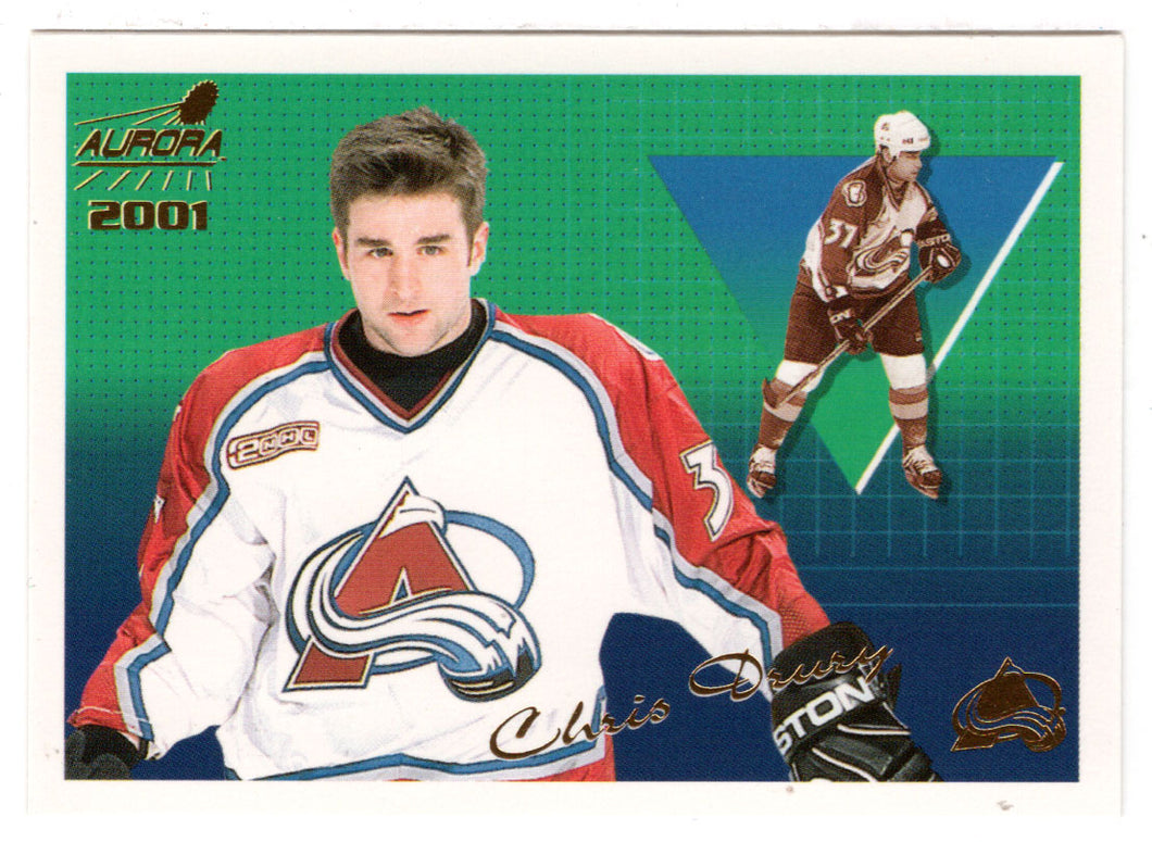 Chris Drury - Colorado Avalanche (NHL Hockey Card) 2000-01 Pacific Aurora # 37 Mint