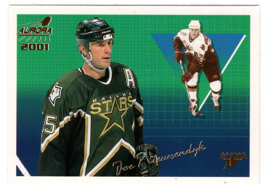 Joe Nieuwendyk - Dallas Stars (NHL Hockey Card) 2000-01 Pacific Aurora # 47 Mint