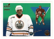 Mike Grier - Edmonton Oilers (NHL Hockey Card) 2000-01 Pacific Aurora # 55 Mint