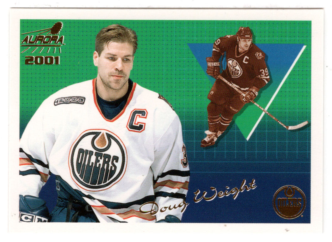 Doug Weight - Edmonton Oilers (NHL Hockey Card) 2000-01 Pacific Aurora # 59 Mint