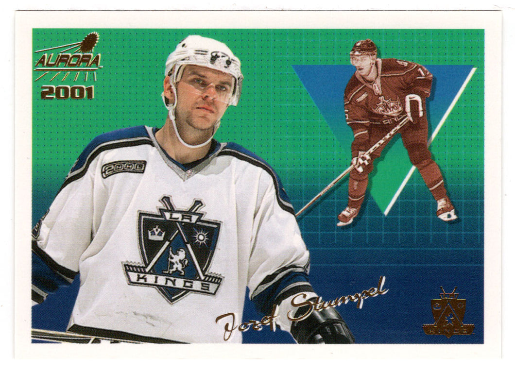 Jozef Stumpel - Los Angeles Kings (NHL Hockey Card) 2000-01 Pacific Aurora # 70 Mint