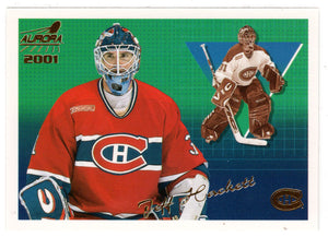Jeff Hackett - Montreal Canadiens (NHL Hockey Card) 2000-01 Pacific Aurora # 71 Mint