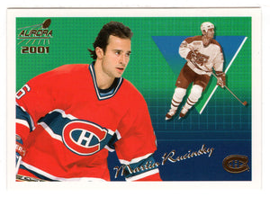 Martin Rucinsky - Montreal Canadiens (NHL Hockey Card) 2000-01 Pacific Aurora # 74 Mint