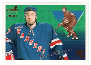 Jan Hlavac - New York Rangers (NHL Hockey Card) 2000-01 Pacific Aurora # 94 Mint