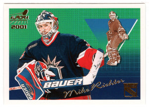 Mike Richter - New York Rangers (NHL Hockey Card) 2000-01 Pacific Aurora # 98 Mint
