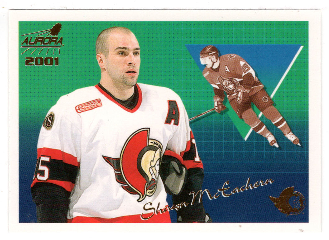 Shawn McEachern - Ottawa Senators (NHL Hockey Card) 2000-01 Pacific Aurora # 102 Mint