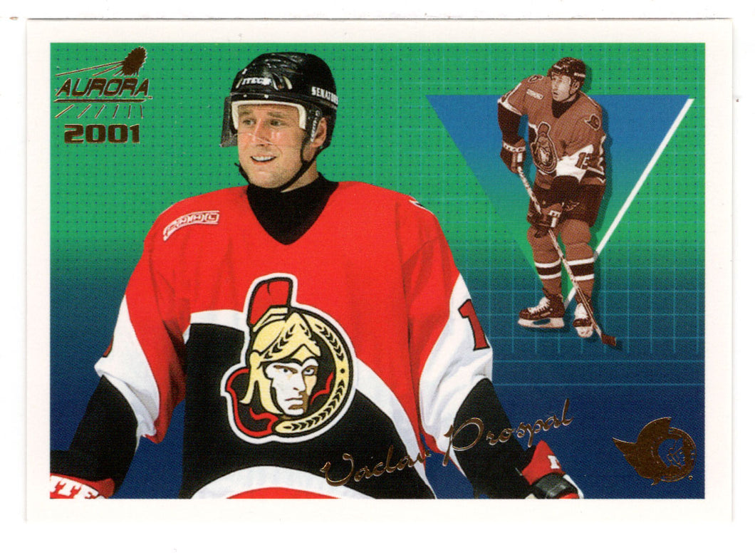 Vaclav Prospal - Ottawa Senators (NHL Hockey Card) 2000-01 Pacific Aurora # 103 Mint
