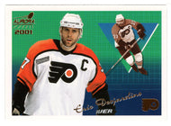 Eric Desjardins - Philadelphia Flyers (NHL Hockey Card) 2000-01 Pacific Aurora # 105 Mint