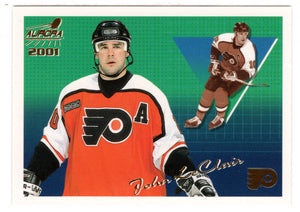 John LeClair - Philadelphia Flyers (NHL Hockey Card) 2000-01 Pacific Aurora # 107 Mint