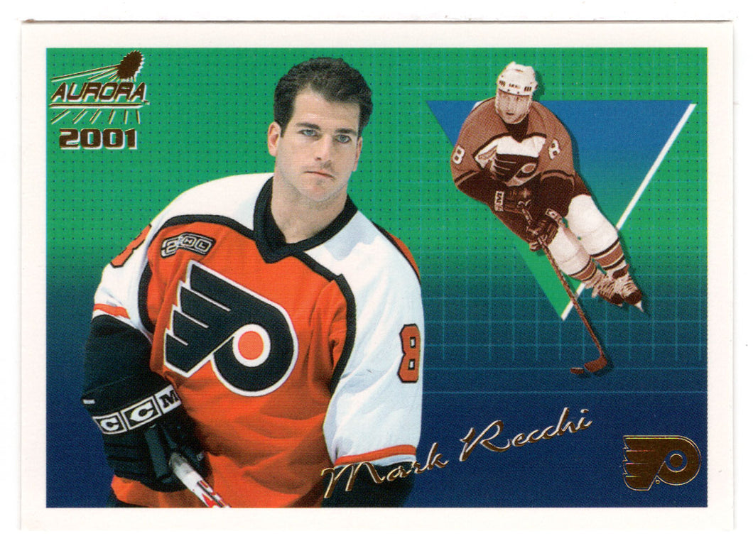 Mark Recchi - Philadelphia Flyers (NHL Hockey Card) 2000-01 Pacific Aurora # 109 Mint