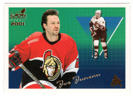 Joe Juneau - Phoenix Coyotes (Recently traded Ottawa Senators) (NHL Hockey Card) 2000-01 Pacific Aurora # 111 Mint
