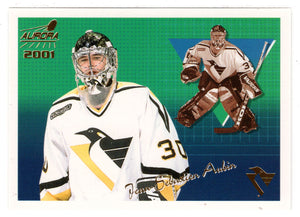 Jean-Sebastien Aubin - Pittsburgh Penguins (NHL Hockey Card) 2000-01 Pacific Aurora # 114 Mint
