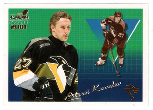 Alexei Kovalev - Pittsburgh Penguins (NHL Hockey Card) 2000-01 Pacific Aurora # 117 Mint