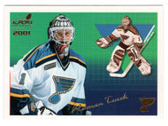 Roman Turek - St. Louis Blues (NHL Hockey Card) 2000-01 Pacific Aurora # 124 Mint