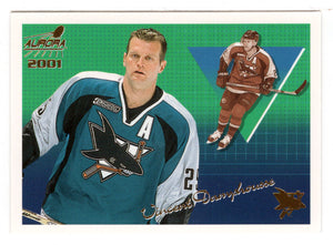 Vincent Damphousse - San Jose Sharks (NHL Hockey Card) 2000-01 Pacific Aurora # 126 Mint