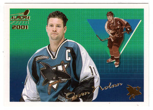Owen Nolan - San Jose Sharks (NHL Hockey Card) 2000-01 Pacific Aurora # 129 Mint