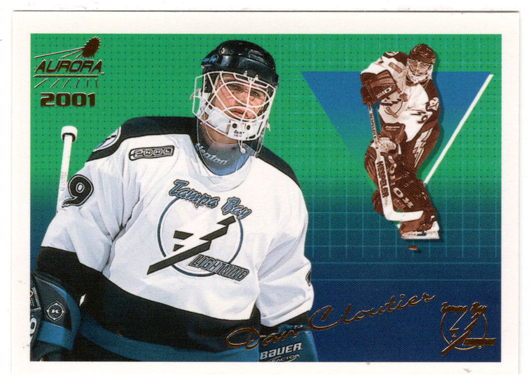 Dan Cloutier - Tampa Bay Lightning (NHL Hockey Card) 2000-01 Pacific Aurora # 131 Mint