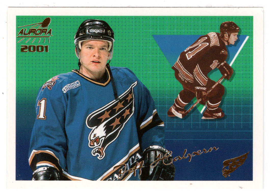 Jeff Halpern - Washington Capitals (NHL Hockey Card) 2000-01 Pacific Aurora # 147 Mint
