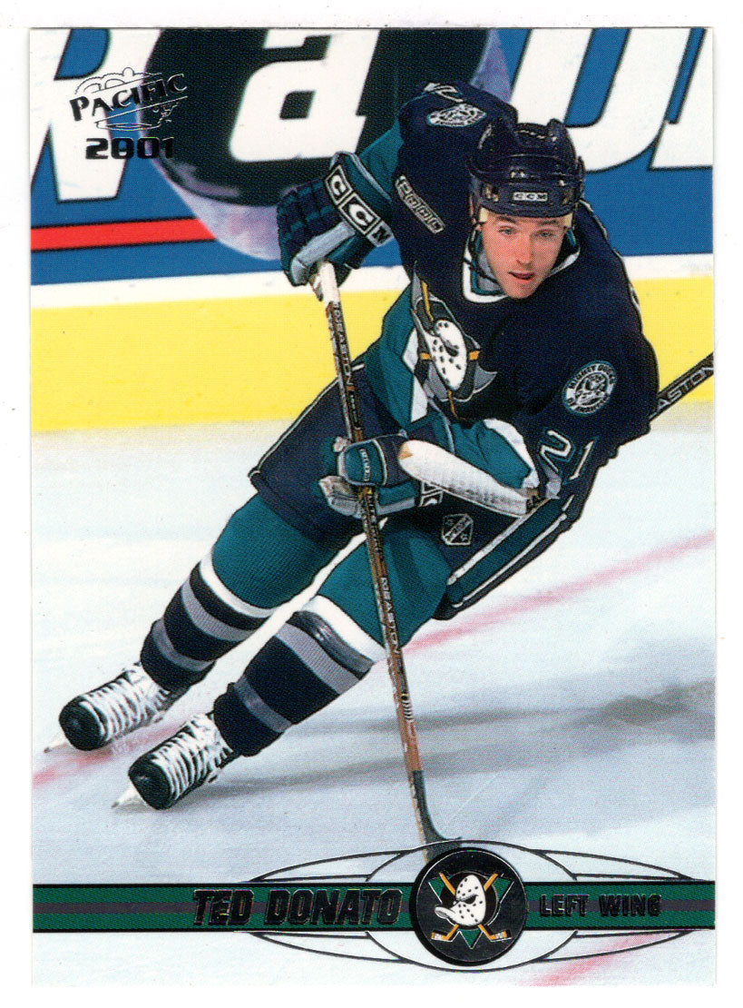 Ted Donato - Anaheim Ducks (NHL Hockey Card) 2000-01 Pacific # 3 Mint