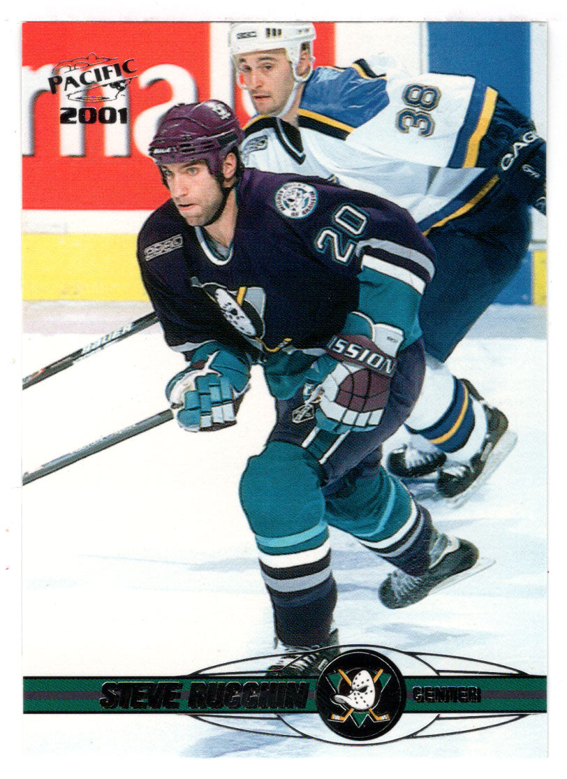Steve Rucchin - Anaheim Ducks (NHL Hockey Card) 2000-01 Pacific # 10 Mint