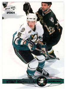 Oleg Tverdovsky - Anaheim Ducks (NHL Hockey Card) 2000-01 Pacific # 13 Mint