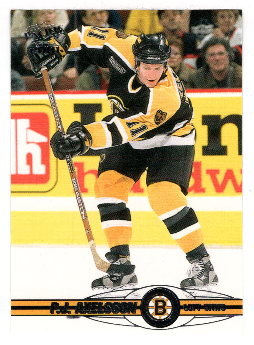 Per Johan Axelsson - Boston Bruins (NHL Hockey Card) 2000-01 Pacific # 30 Mint
