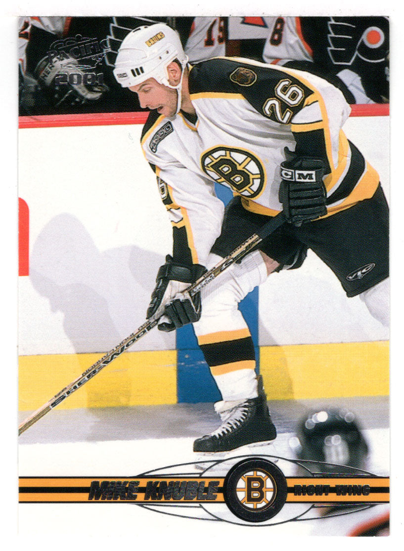 Mike Knuble - Boston Bruins (NHL Hockey Card) 2000-01 Pacific # 37 Mint