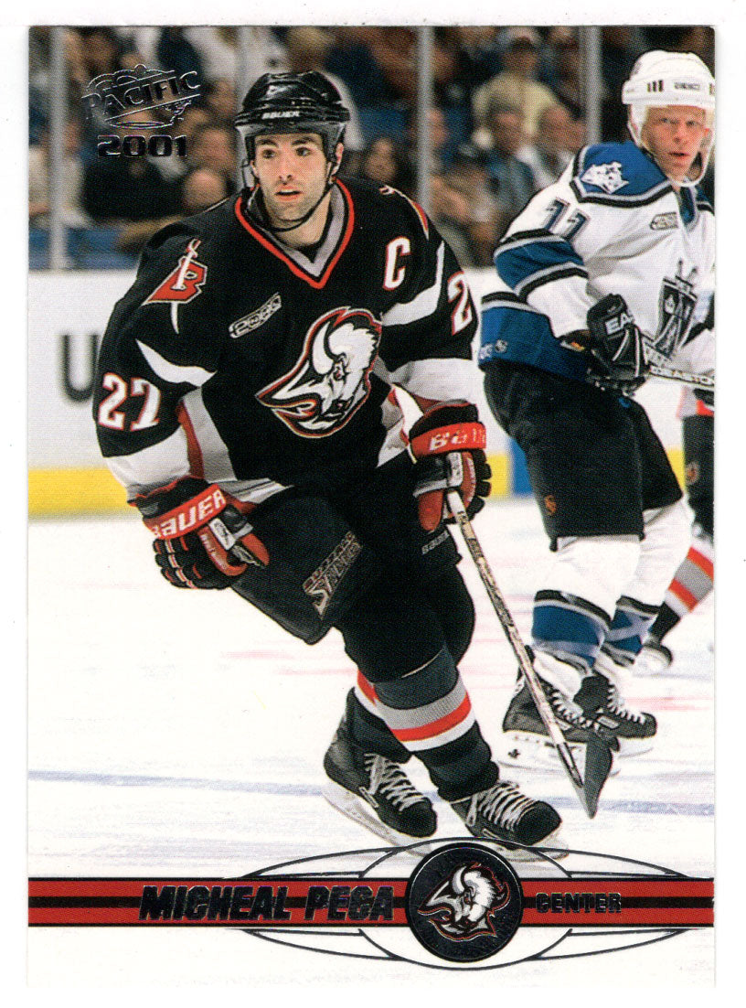 Michael Peca - Buffalo Sabres (NHL Hockey Card) 2000-01 Pacific # 53 Mint