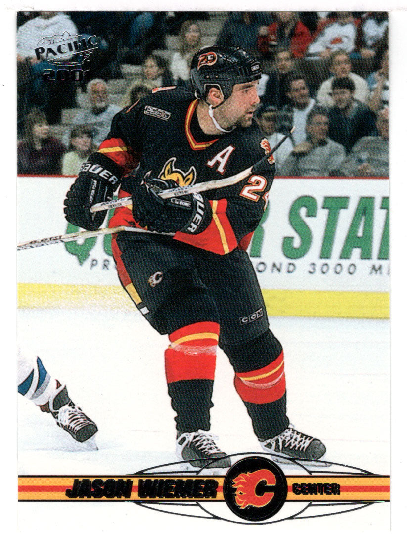 Jason Wiemer - Calgary Flames (NHL Hockey Card) 2000-01 Pacific # 76 Mint