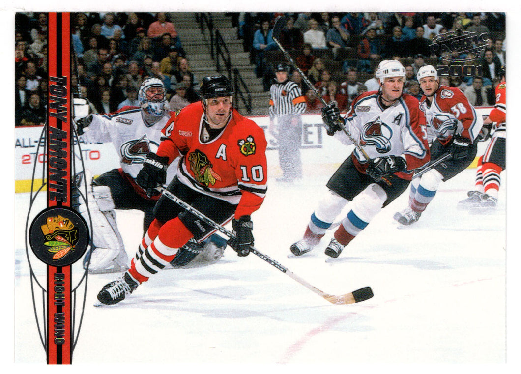 Tony Amonte - Chicago Blackhawks (NHL Hockey Card) 2000-01 Pacific # 92 Mint