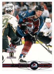 Shjon Podein - Colorado Avalanche (NHL Hockey Card) 2000-01 Pacific # 118 Mint