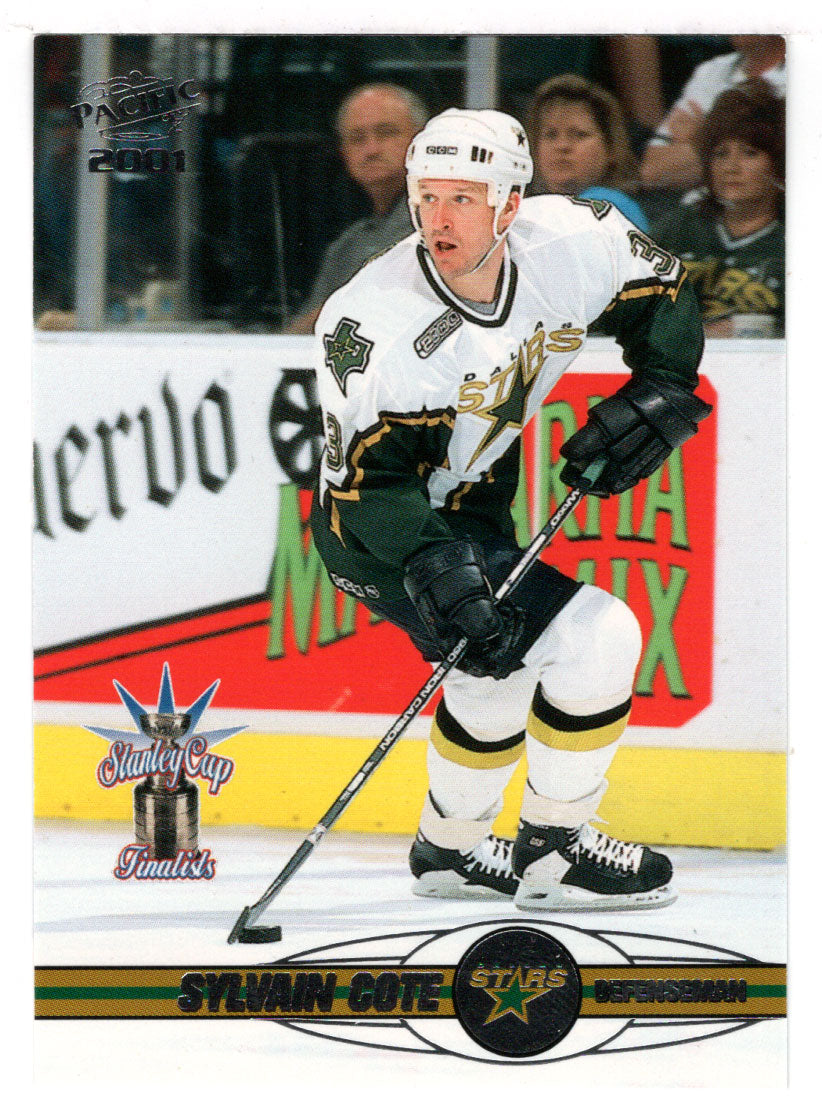 Sylvain Cote - Dallas Stars (NHL Hockey Card) 2000-01 Pacific # 128 Mint