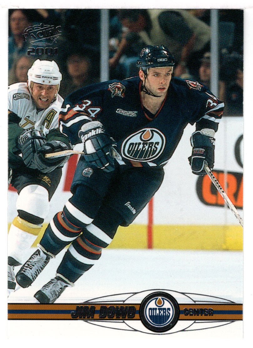 Jim Dowd - Edmonton Oilers (NHL Hockey Card) 2000-01 Pacific # 164 Mint