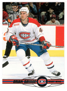 Brian Savage - Montreal Canadiens (NHL Hockey Card) 2000-01 Pacific # 213 Mint