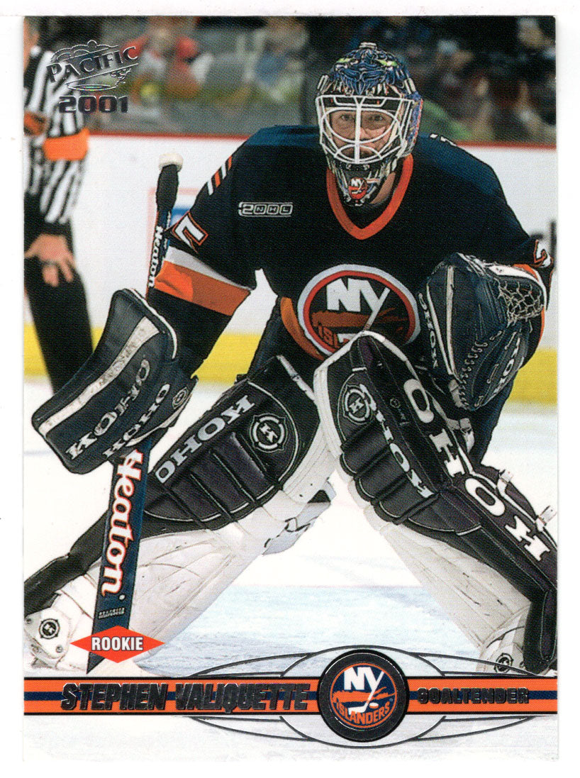 Steve Valiquette RC - New York Islanders (NHL Hockey Card) 2000-01 Pacific # 256 Mint
