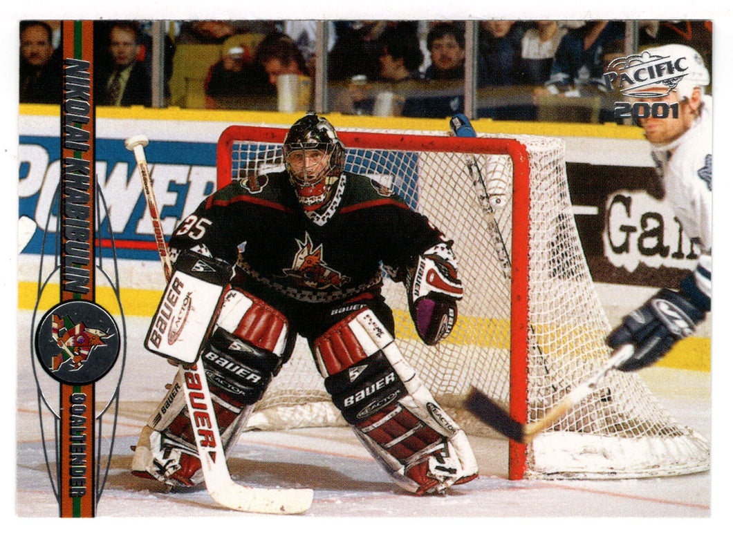 Nikolai Khabibulin - Phoenix Coyotes (NHL Hockey Card) 2000-01 Pacific # 317 Mint