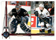 Alfie Michaud - Jarkko Ruutu - Vancouver Canucks (NHL Hockey Card) 2000-01 Pacific # 417 Mint