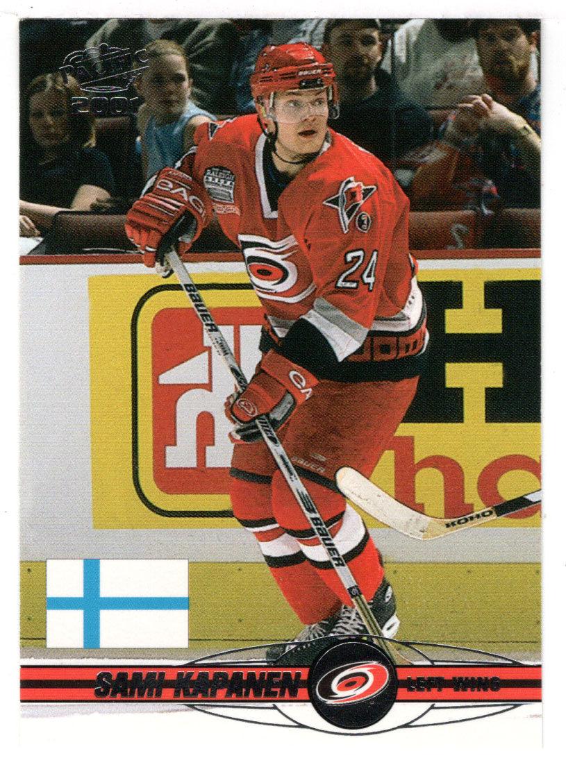Sami Kapanen - Carolina Hurricanes (NHL Hockey Card) 2000-01 Pacific # 433 Mint