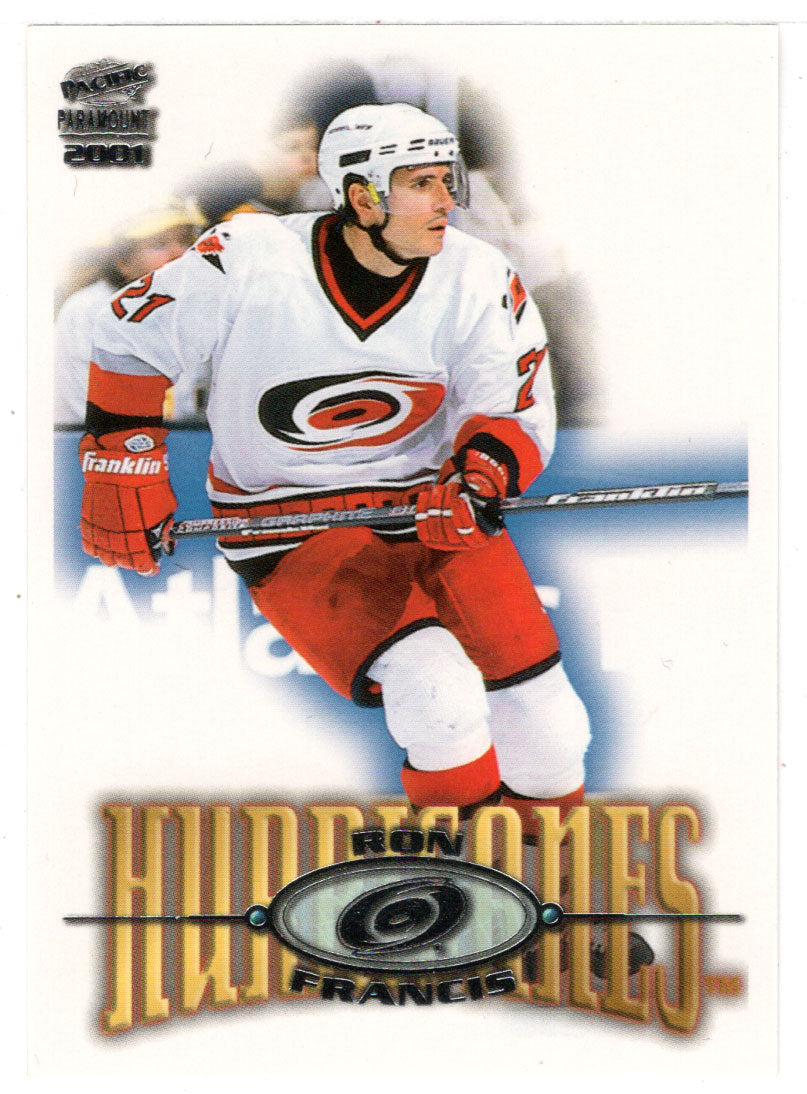 Ron Francis - Carolina Hurricanes (NHL Hockey Card) 2000-01 Pacific Paramount # 42 Mint