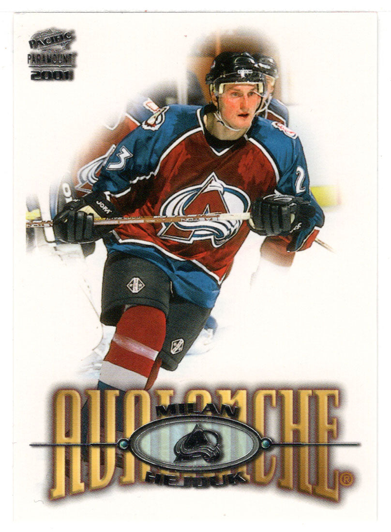 Milan Hejduk - Colorado Avalanche (NHL Hockey Card) 2000-01 Pacific Paramount # 61 Mint